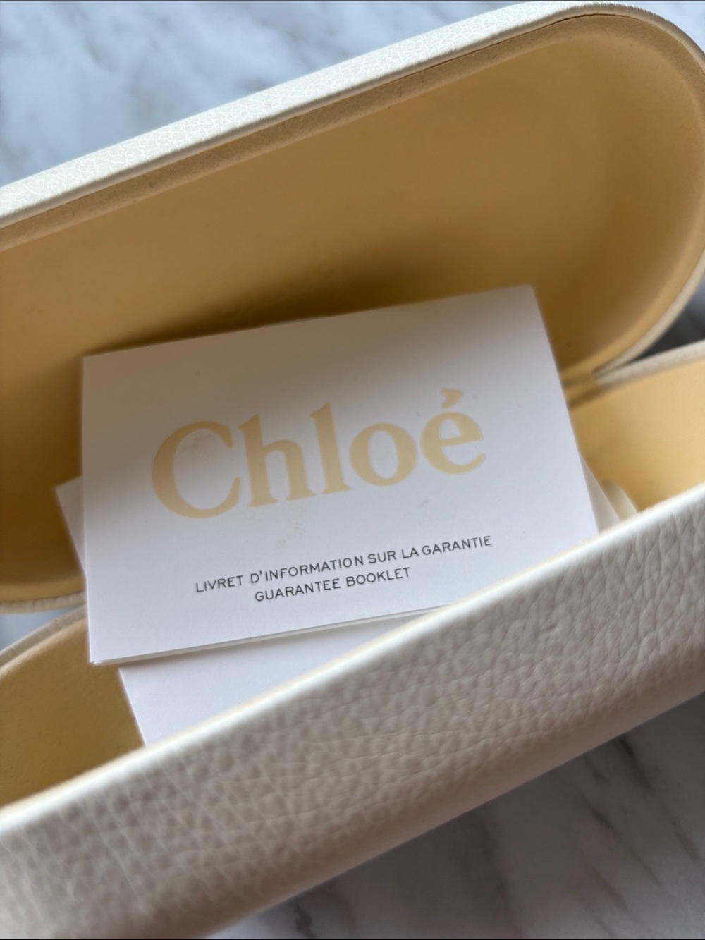 Chloé Erine - Oversized Sunglasses with Gold Accents - Picture 12 of 13